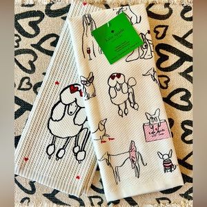 New! Kate Spade set of kitchen towels NWT